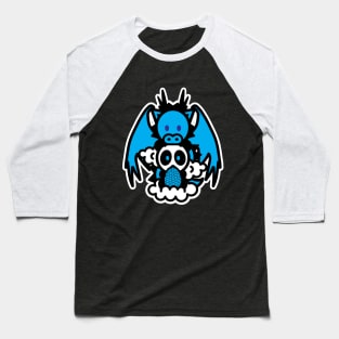 Panda Blue Dragon Bambu Brand Baseball T-Shirt